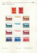 REST OF THE WORLD - Thematics: Scenes & Landscapes - Proofs: El Salvador 1952-53 (re. Scott 652-73 & C151-65) The 1954 Pictorial Definitive & Airmail Series: Courvoisiers' original colour separations, unadopted designs, denominations and trial printings, - 4
