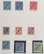 AUSTRIA: 1918-22 collection with 1918-19 Overprints to 10k mint incl. P.11½ 2k (3, one used) & 4k (2), 1919-20 Arms/Allegory with imperforate multiples used, mint 5h & 10h strips of 10 with plate dots, 5h, 15h & 30h imperforate sheets of 120 mint, 1919- - 12