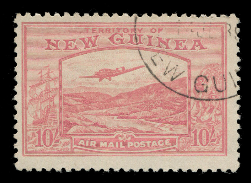 NEW GUINEA: 1939 (SG.212-225) Bulolo Air ½d to £1 set, fine/very fine used, Cat. £850.
