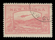 NEW GUINEA: 1939 (SG.212-225) Bulolo Air &frac12;d to &pound;1 set, fine/very fine used, Cat. &pound;850.