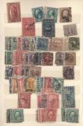 REST OF THE WORLD - General & Miscellaneous Lots: 1880s-1950s old-time dealers mostly used stock crammed into stockbook predominantly Philippines & USA, plus 1930s-50s worldwide airmail issues with plenty of modest pickings incl. France 1936 3f.50 (2) & - 2