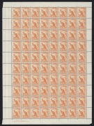 AUSTRALIA: Other Pre-Decimals: 1927-1965 pre-decimal accumulation in stockbook with lots of MUH multiples including 1929 WA Centenary Pl.5 blocks of 4 (2), 1935 2d Jubilee Pl. 2 & Pl.3 upper-right corner blocks, 1942-50 KGVI 2½d Scarlet panes of 80 (2, c - 3