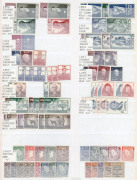 IRELAND: 1922-1960 mostly mint selection with few 1922 Surcharges to 1/-, 1922-68 Definitves to 1/- (3), 1937-68 St. Patrick 2/6d (2), 5/- & 10/- (2); commemoratives largely complete for period incl. 1941 Easter Rising, 1948-65 Airs to 1/3d, 1953 'An Tos - 2