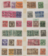 UNITED STATES OF AMERICA: 1860s-1970s used accumulation in five stockbooks with 1860s-80s issues to 10c Jefferson (4), 1890s-1920s with Franklin issues to $1, three stockbooks containing 1920s-40s duplicated pre-cancels with values to $1; condition is ve - 3