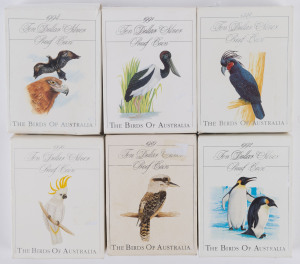 Coins - Australia: Decimal Proofs: 1989-1994 "The Birds of Australia" $10 sterling silver proofs (6), in original wallets with boxes and certificates, each 20grams of sterling silver.