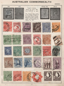 REST OF THE WORLD - General & Miscellaneous Lots: Well-filled Rapkin "Triumph" stamp album with huge variety of issues from all eras, predominantly used, with plenty of mint issues also sighted. Too much too describe adequately, however sure to be lots of pickings.