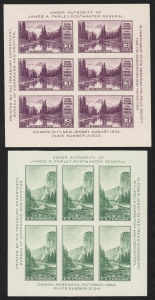 UNITED STATES OF AMERICA: 1919-1954 mint collection in Harris 'Liberty' album (with printed pages for 1847-1995 issues) with better items incl. 1924 Huguenot-Walloon, 1931 Rotary Press 11c to 30c, 1932 Washington Bicentennial ½c to 10c set, 1933 Progress 1c & 3c imperf souvenir sheets, 1934 3c Byrd pane of 6, 1934 National Parks 1c & 3c imperf souvenir sheets, 1938 Prexies to 50c, 1940 Famous Americans complete (ex 10c Bell); then apparently complete to 1953;