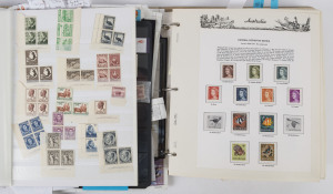 AUSTRALIA: Decimal Issues: 1966-89 collection in Seven Seas hingeless album, approximately 85% complete with values to $10, face value $200+: also array of issues in stockbook and on Hagners with values to $20, International Stamps to $5 (2) & $10 (2), s