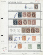 REST OF THE WORLD - General & Miscellaneous Lots: World array on exchange sheets with modest pickings incl. Australia & Colonies, plus mint & used stamps in packets including Papua, New Guinea & Israel. (many 100s) - 2