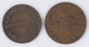 Coins & Banknotes: Trade Tokens TOKENS: Australian Colonial predominantly 1d token selection, mostly from QUEENSLAND: with Brookes (ironmongers, Brisbane), TH Jones (ironmongers, Ipswich) Larcombe & Co (drapers, Brisbane), Merry & Bush (merchants, Qld), - 20