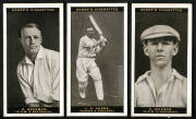 1928 Ogdens "Australian Test Cricketers 1928-29", complete set [36], noted Don Bradman, Archie Jackson & Jack Hobbs. G/VG.