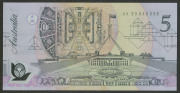 Decimal Banknotes - Australia: 1992 $5 Fraser/Cole, with pale green serial numbers, R214i; Unc.