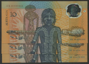 Decimal Banknotes - Australia: 1988 $10 Bicentennial - 2nd Issue, R310b (3) Unc.