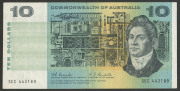 Decimal Banknotes - Australia: 1968 $10 Coombs/Randall, R302, EF.