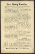 Philatelic Literature & Accessories: USA: "The Philatelic News - Official Organ of the Pennsylvania Stamp Collectors' League" (August 1890) monthly philatelic magazine with interesting contents including article on "The 1,000,000 stamps swindle", also me - 2