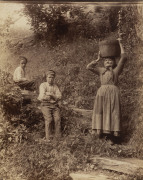 ALFREDO NOACK (1833 - 1895) GENOA & LIGURIA, c1880, A collection of ten albumen prints, each laid down on card, the images approx. 20 x 28cm. - 2