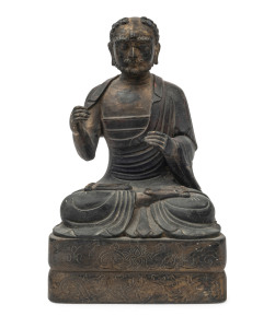 A Sino-Tibetan Buddhist statue, 18th/19th century, 27cm high PROVENANCE: The Russell Zeeng Collection