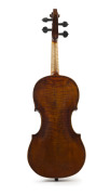 A SEVENTEENTH CENTURY TYROLEAN VIOLIN Austria, 1644, Of classic high-arched Tyrolean form with dark varnish. Labelled "Jacobus Stainer in Absam prope Oenipontum 1644", although most likely from the workshop of his apprentice, Matthias Albani [1621 - 1673 - 2