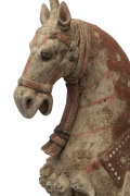 A Chinese terracotta funerary horse statue, Northern Wei Period, 5th century, ​61cm high with accompanying thermoluminescence report by Laboratory Kotalla, Germany - 2