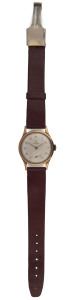 OMEGA rose gold cased gents vintage wristwatch with subsidiary second dial, ​3.5 x 3cm