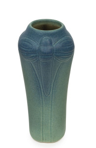 VAN BRIGGLE American art pottery vase, early 20th century, incised "Van Briggle" with square monogram, 18cm high