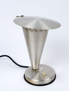 A vintage "T.V." lamp, mid 20th century, ​25cm high