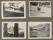 INDIA: circa 1930 album containing photographs of a colonial family's visit to Himachal Pradesh and Punjab. Approx. 120 mainly small format images, a few with manuscript captions.  - 2