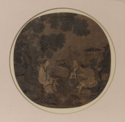 Four assorted pictures and prints, 20th century, the largest 39 x 39cm overall - 4