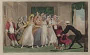 THOMAS ROWLANDSON (1756 - 1827), A collection of hand-coloured etchings, (26) depicting scenes in the life of Dr. Syntax. All approx. 11 x 19cm.