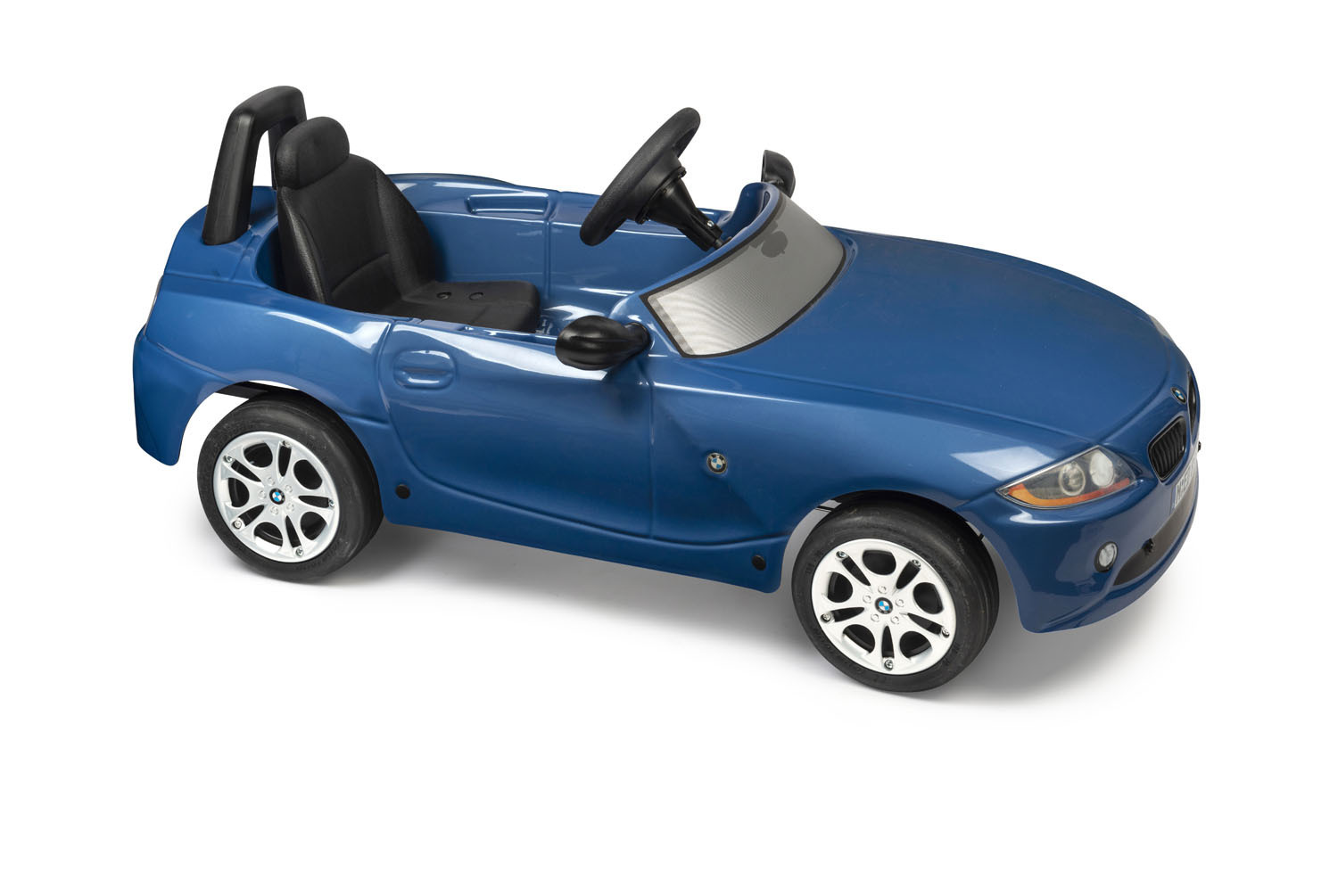 BMW Z4 PEDAL CAR made by Toys Toys Italy with adjustable seat rubber tyres polyethylene bodywork