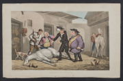 THOMAS ROWLANDSON (1756 - 1827), A collection of hand-coloured etchings, (26) depicting scenes in the life of Dr. Syntax. All approx. 11 x 19cm. - 7