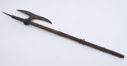 Two Indian Bullova axes from Chota Nagpur, 19th century, ​96cm and 98cm long - 6