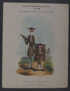 ETCHINGS & ENGRAVINGS: A collection of English satirical images by Cruikshank, Heath, and others; various sizes, mostly hand coloured. (18). - 16