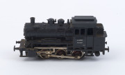 MARKLINS: - Boxed - Train Set: c.1955 Series DA 846/3 set comprising HO Scale 2-6-2 locomotive (#23014) and tender, DB 0-6-0 class locomotive (#89028), plus three passenger carriages, goods wagon and two oil tankers, (no track); box 43x29.5cm - 9