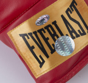 MUHAMMAD ALI: 'Everlast' 14oz boxing glove signed "Muhammad Ali AKA Cassius Clay", with Superstars & Legends CofA numbered #96600. - 3