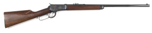 WINCHESTER MOD.1892 HALF MAG SPORTING RIFLE: 32 WCF; 7 shot mag; 24” octagonal barrel; f to g bore; standard sights; 2 line Winchester address & Cal markings; MODEL 1892 WINCHESTER & Patent dates to the tang; vg profiles & clear markings; rifle has a full