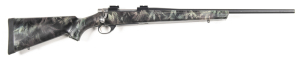HOWA MOD.1500 B/ACTION SPORTING RIFLE: 204 Ruger Cal; 5 shot mag; 22” barrel; g. bore; no open sights or scope fitted, mount basses only & QD sling studs; sharp profiles; barrel, action & floor plate with a black cerakoted finish, 98% remaining; synthetic