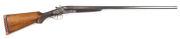 ITALIAN LUCCHINI S.L.N.E. SxS FIELD HAMMER SHOTGUN: 12G; 2¾" chambers; 29¾" barrels, choked FULL & FULL; g. bores; tight on the face; tapered machine cut rib with address to lhs of barrels; game bird engraved to both sides of action; g. profiles, clear en