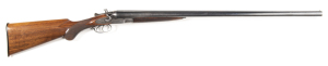 I HOLLIS & SONS S.L.N.E. SxS FIELD HAMMER SHOTGUN: 12G; 2¾" chambers; tight on the face; choked MOD & FULL; 30" barrels; g. bores; machine cut rib inscribed I. HOLLIS & SONS LONDON; foliate engraved action marked I.HOLLIS & SONS; t/guard engraved ensuite