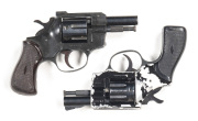 RUBY ARMS CO MODEL RUBY EXTRA C/F REVOLVER: 38 Long; 5 shot fluted cylinder;  55mm (2 1/8 ) round barrel; standard sights; g. bore; RUBY EXTRA within an  oval to lhs of