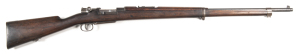 TURKISH MAUSER MOD.1893 B/A SERVICE RIFLE: 7.65x53; 5 shot mag; 29.06” barrel; g. bore; standard sights & swivels; Turkish crest to breech; g. profiles & clear marking; blue/plum finish to t/guard & floor plate; thinning blue to barrel & receiver; bolt in