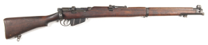 B.S.A. 22 R.F. PATTERN 1914 SHORT RIFLE: 22 Cal; s/shot; 25.2" barrel; g. bore; standard sights & fittings; receiver ring marked G.R. ROYAL CYPHER B.S.A. CO 1918 SHT. L.E. III*; g. profiles & clear markings; previous owner has left the central No 4 target