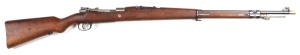ARGENTINE MAUSER MODEL 1909 B/A RIFLE: 7.65x53 Rimless; 5 shot mag; 29” barrel; bore packed in grease; standard sights & fittings; Argentine crest, MAUSER MODELO ARGENTINO 1909 to the breech D.W.M. address to side rail; sharp profiles; clear crest & marki