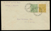 Aerophilately & Flight Covers : 21-22 July 1925 (AAMC.80-89a) Adelaide - Melbourne - Sydney per&nbsp;Australian Aerial Services&nbsp;intermediates group comprising Melbourne-Echuca, Melbourne-Sydney, Echuca-Broken Hill, Deniliquin-Broken Hill, Hay-Broken Hill, Brok - 2