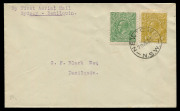 Aerophilately & Flight Covers : 21-22 July 1925 (AAMC.80-89a) Adelaide - Melbourne - Sydney per&nbsp;Australian Aerial Services&nbsp;intermediates group comprising Melbourne-Echuca, Melbourne-Sydney, Echuca-Broken Hill, Deniliquin-Broken Hill, Hay-Broken Hill, Brok - 4