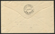 NEW GUINEA - Aerophilately & Flight Covers : NEW GUINEA - Aerophilately & Flight Covers: 21 Jan.1933 (AAMC.P53) Kainantu (Upper Ramu Goldfields) - Lae - Salamaua cover, flown & signed by John Jukes for Guinea Airways. As postal facilities were not availab - 2