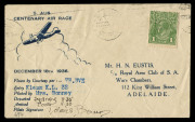 Aerophilately & Flight Covers : 16 Dec.1936 (AAMC.664-696) Brisbane - Adelaide South Australian Centenary Air Race, the complete set of 33 covers individually prepared for each competitor in their respective aircraft including the Civil Aviation Departmen