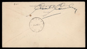 PAPUA - Aerophilately & Flight Covers : PAPUA - Aerophilately & Flight Covers: 5 Nov.- 1 Dec.1935 (AAMC.P94) Port Moresby - Oroville Police Camp - Daru cover, flown and signed by Stuart Campbell in a Short Scoin Seaplane; also signed and dated on reverse - 2