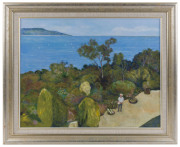 RAY AUSTIN CROOKE (1922-2015) Bayside Gardener, oil on canvas, signed lower left, titled, signed and dated '06 verso, - 2