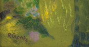 RAY AUSTIN CROOKE (1922-2015) Bayside Gardener, oil on canvas, signed lower left, titled, signed and dated '06 verso, - 3